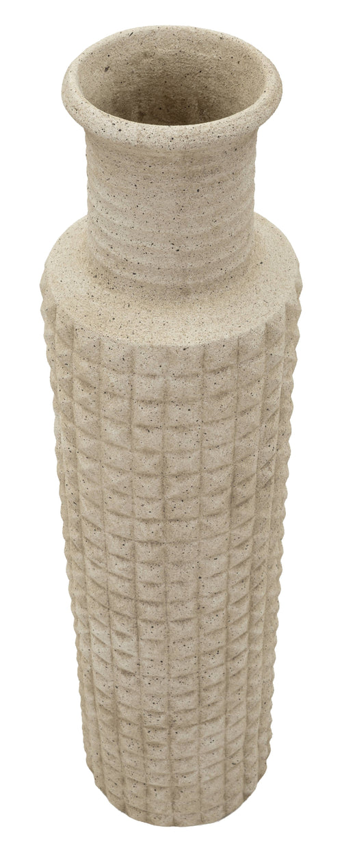 Mauro Ferretti buitenvaas - Ø 24,5x97 cm - beige