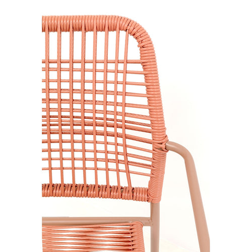 Kare Design Tuinstoel met armleuningen Madagascar rood - vtwonen shop