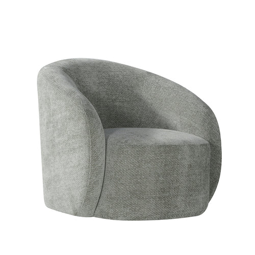 LABEL51 Fauteuil Alby - Grijs Stof - 84x82x79cm