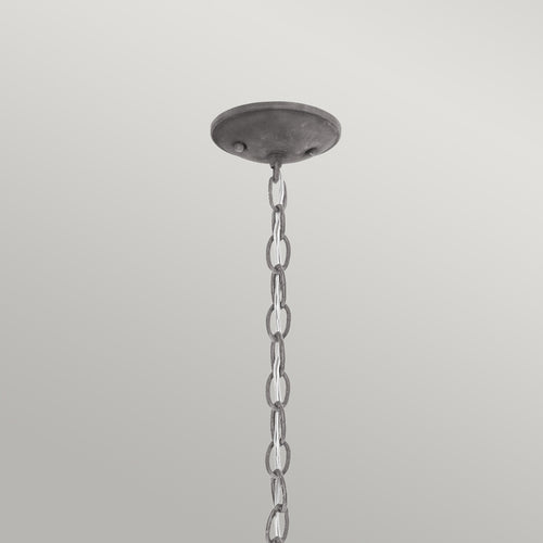 Elstead Bridge Point - 1 Lichtketting Lantaarn Zink IP44, E27
