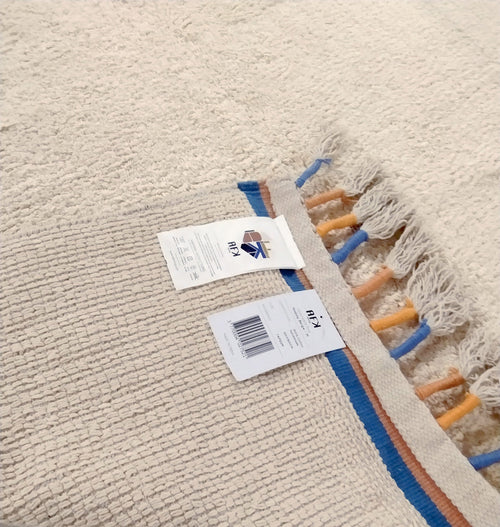 AFK Living vloerkleed HAPPY - handgemaakt - Katoen - 140 x 200 cm