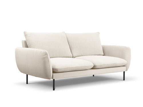 Cosmopolitan Design Bank Vienna 3-zits, boucle, beige - 92x200x95cm