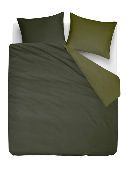 Beddinghouse Dekbedovertrek Warm - 240 x 200/220 cm - Groen