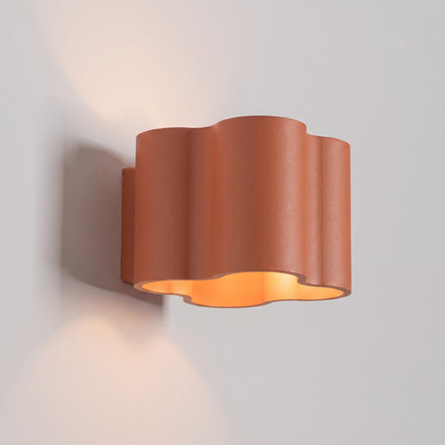 Sollux Lighting Wandlamp OVIO rode oker G9 - 12x14,5x10cm