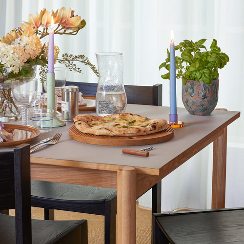 Hübsch kandelaar Kindred - ijzer - ø10xh15, ø10xh18cm - vtwonen shop