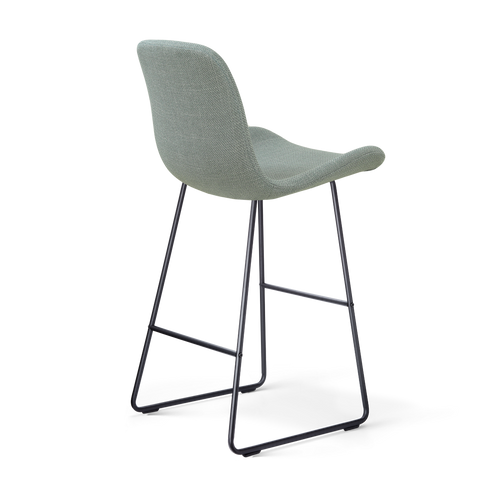 Nolon Nino-Fé Barkruk Saliegroen - Zwart Onderstel - 75 Cm