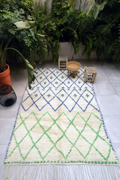 AFK Living vloerkleed Berber - handgemaakt - Wol - 300 cm x 400 cm