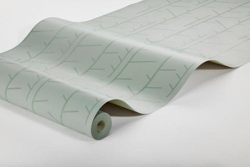 Borastapeter behang grafisch motief groen - 53 cm x 10.05 m - 660758 - vtwonen shop