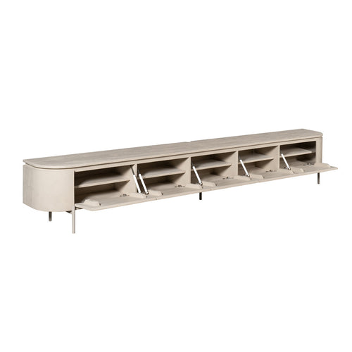 Starfurn Tv-meubel Excellent - Zandkleur Hout - 280x35x30cm