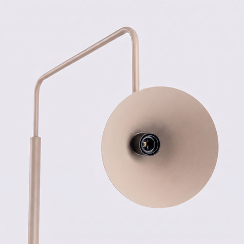 Sollux Lighting Vloerlamp NOX taupe - 30x30x165cm