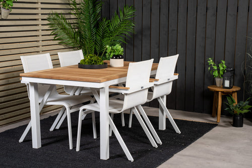 Rebellenclub  Tonga Tuinstoel - Set van 2 - Wit
