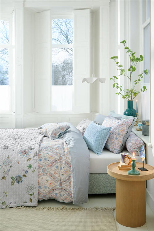 Pip Studio dekbedovertrek Ornamento Ramo - 260x200/220 cm - wit