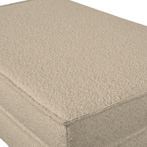 BePureHome hocker op poten Rodeo - Bouclé - Beige - 45x84x54 - vtwonen shop