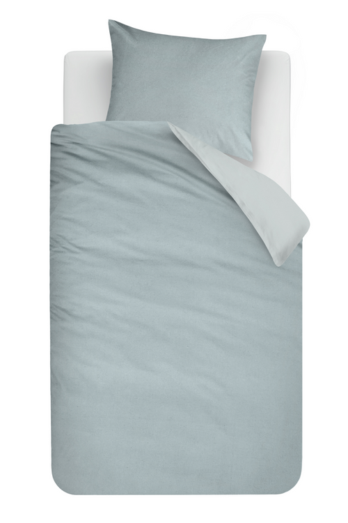 Beddinghouse Dekbedovertrek Warm - 140 x 200/220 cm - Blauw