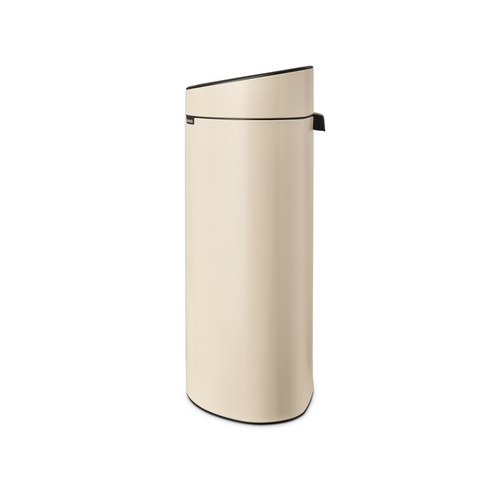 Brabantia Touch Bin New afvalemmer, 40 liter, kunststof binnenemmer - Soft Beige