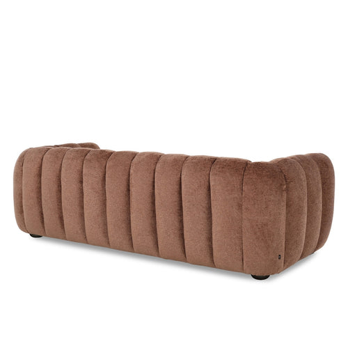 DÉJA Living 3-zits Bank Cillán - Cognac Stof - 250x104x77cm