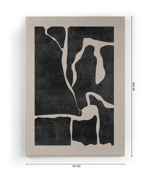 Canvas 60x40 Abstracte Puzzel - vtwonen shop