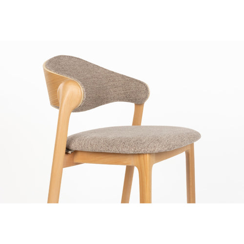 Dutchbone Babington Counter/ Barkruk 65 cm Naturel - Set van 2 - vtwonen shop