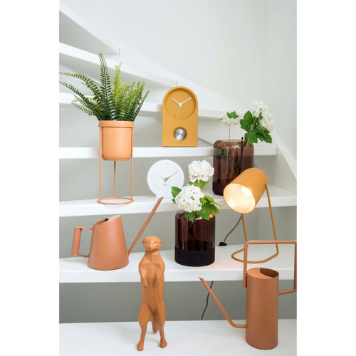 Leitmotiv tafellamp  - geel - 18x18x30cm - vtwonen shop