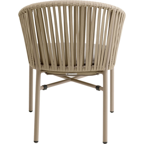 Kare Design Tuinstoel met armleuningen Santanyi beige