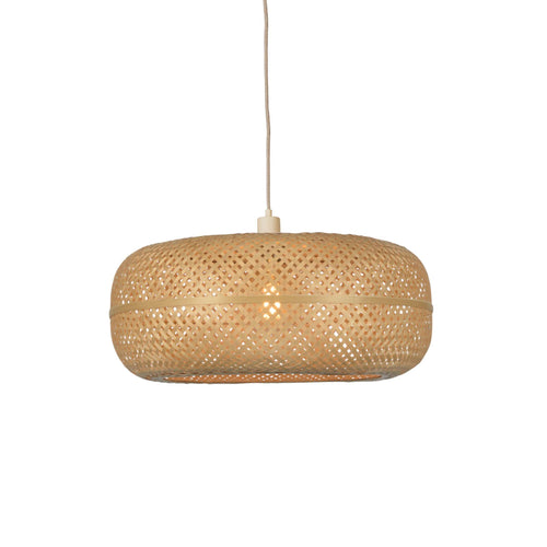 GOOD&MOJO hanglamp Palawan - bruin - Ø60cm - vtwonen shop