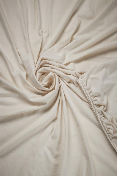 Beddinghouse - Jersey - Hoeslaken - 160x220 cm - Naturel - vtwonen shop