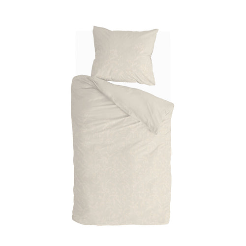 Walra - Dekbedovertrek Yarrow Elegance - 140x220 cm - Zand