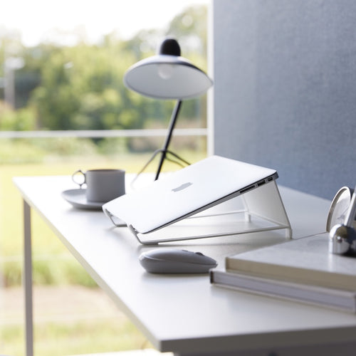 Yamazaki Tablet & Laptop Standaard - Tower - Wit - vtwonen shop