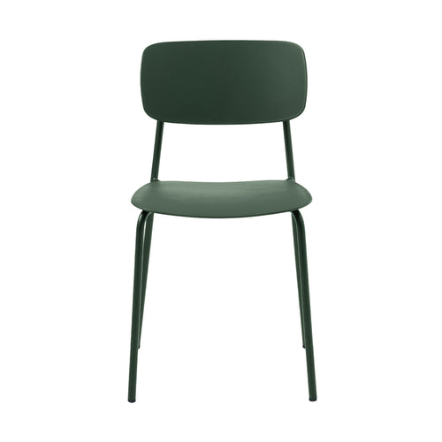 Kick eetkamerstoel Lio - Donkergroen