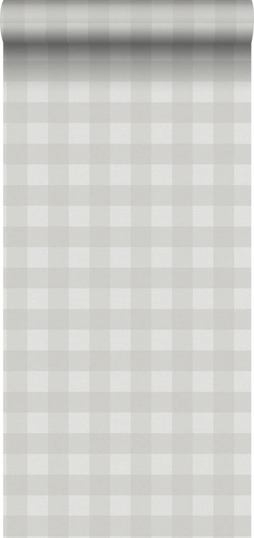 Sanders & Sanders behang ruiten grijs - 53 cm x 10.05 m - 640683