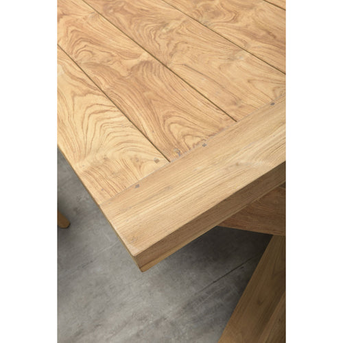 Colombia tafel - 240x100 cm - natural teakhout