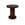 Dutchbone Quinn Bijzettafel Rond 46 cm Walnootkleur - Bruin