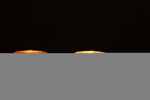 J-Line theelichthouder Geruit - glas - rood/groen - large - 2 stuks - vtwonen shop