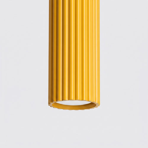 Sollux Lighting Hanglamp KARBON 1 geel - 8x8x118cm