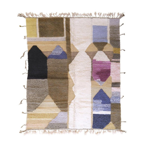 AFK Living vloerkleed Berber - handgemaakt - Wol - 140 x 200 cm