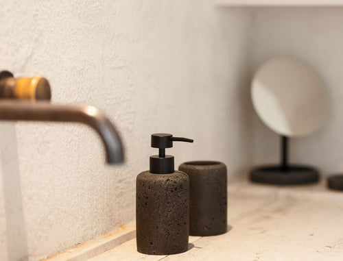 S|P Collection - Tandenborstelhouder 7xH10,5cm antracite grey Suds