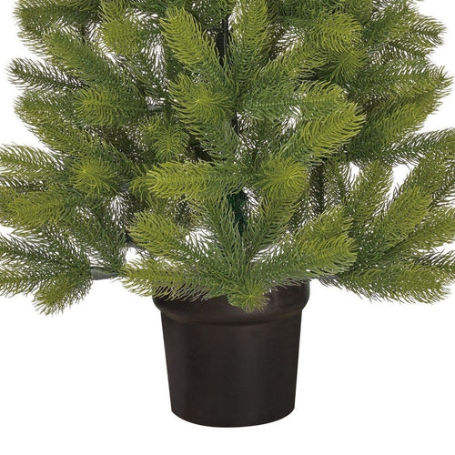 Black Box Trees Nagoya Kunstkerstboom H90 x D42 cm - Kunstboom in Kunststof Pot - Kerstdecoratie voor Binnen - met Batterij en Timer - 175 Tips -