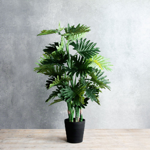 Mica Decorations Philodendron Kunstplant - H120 x Ø80 cm - Groen - vtwonen shop