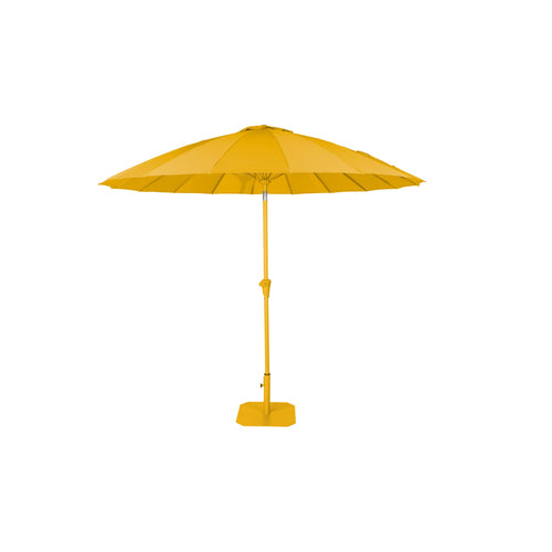 Zuiver Sunshine Parasol Set inclusief Parasolhoes en Parasolvoet Geel