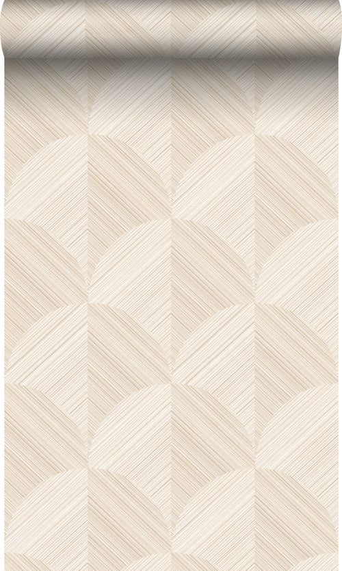 Origin Wallcoverings behang 3D-motief lichtbeige - 0.53 x 10.05 m - 347935 - vtwonen shop