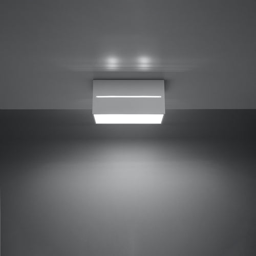 Sollux Lighting Plafondlamp LOBO 2 wit - 20x10x10cm
