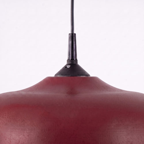 Sollux Lighting Hanglamp GINA bordeaux - 38x38x74cm