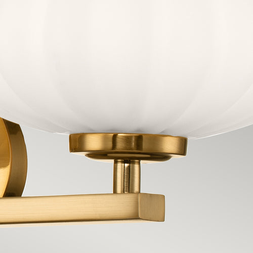 Elstead Kichler Pim Badkamer Wandlamp Vos Goud, 3000K, IP44