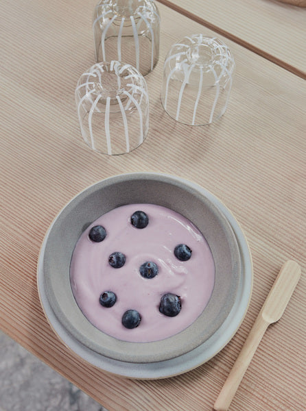 OYOY Bord - Set van 2 Yuka - terracotta - vtwonen shop