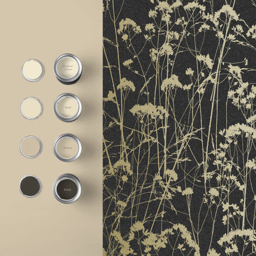 Graham & Brown Vliesbehang - Grace Deep Night - 10mx52cm