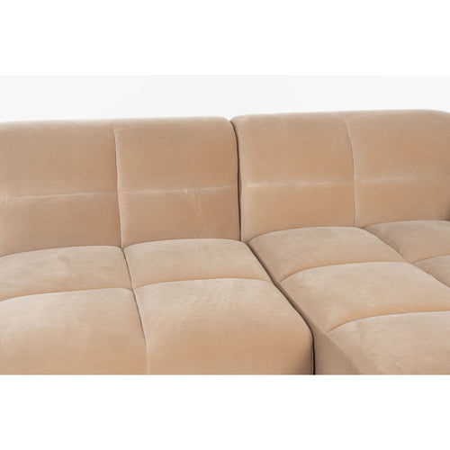 Zuiver Hazel 4-Zitsbank Rechts Beige