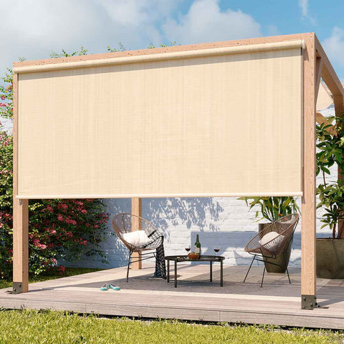 Platinum Rolgordijn - gebroken wit -breed 1,98 x 2,4m - vtwonen shop