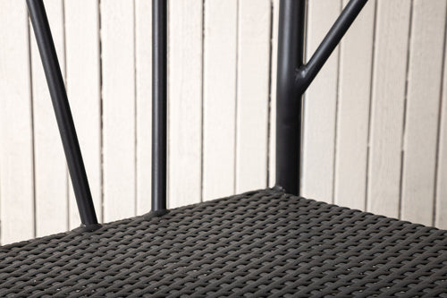 Rebellenclub Tuinstoel Vine - Set van 6 - Zwart - vtwonen shop