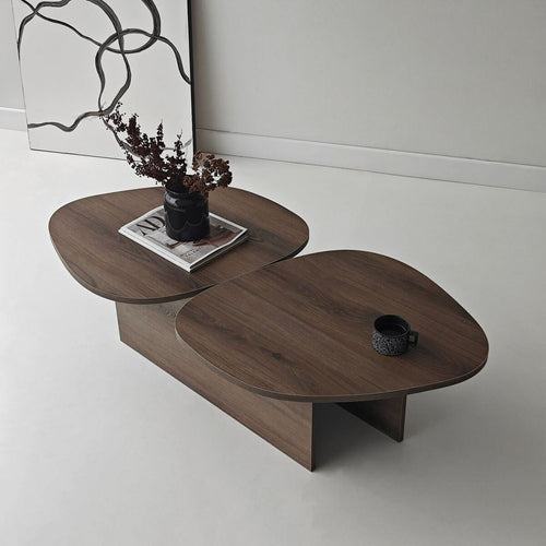Calicosy - CELESTE Salontafel - Naturel - 125x60x38 cm