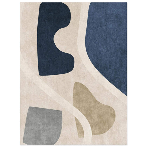 Artfulprints  Boho – Abstract shapes   poster 30x40 cm - vtwonen shop